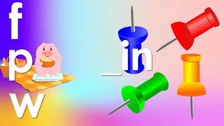 Learn Phonics The In Word Family Fun & Easy Reading Practice