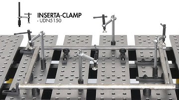 Set-up a basic fixture for round tube frames