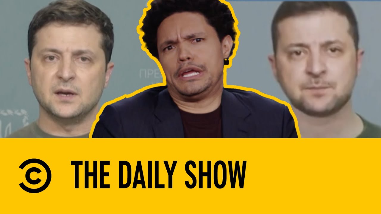 Video Showing Zelenskyy Asking Ukrainians To Surrender Is Deepfake | The Daily Show With Trevor Noah