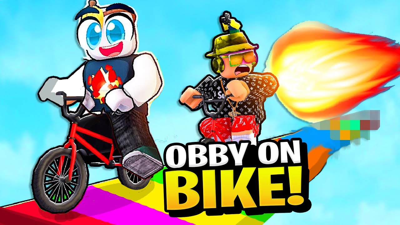 Obby But You're on a Bike (ROBLOX) - YouTube