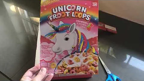 DIY Puzzle out of cereal box