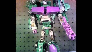 CUSTOM TRANSFORMERS KITBASH G1 STYLE DEVASTATOR WIP