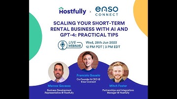 How to leverage AI for scaling your hospitality business: Enso Connect for Hostfully users
