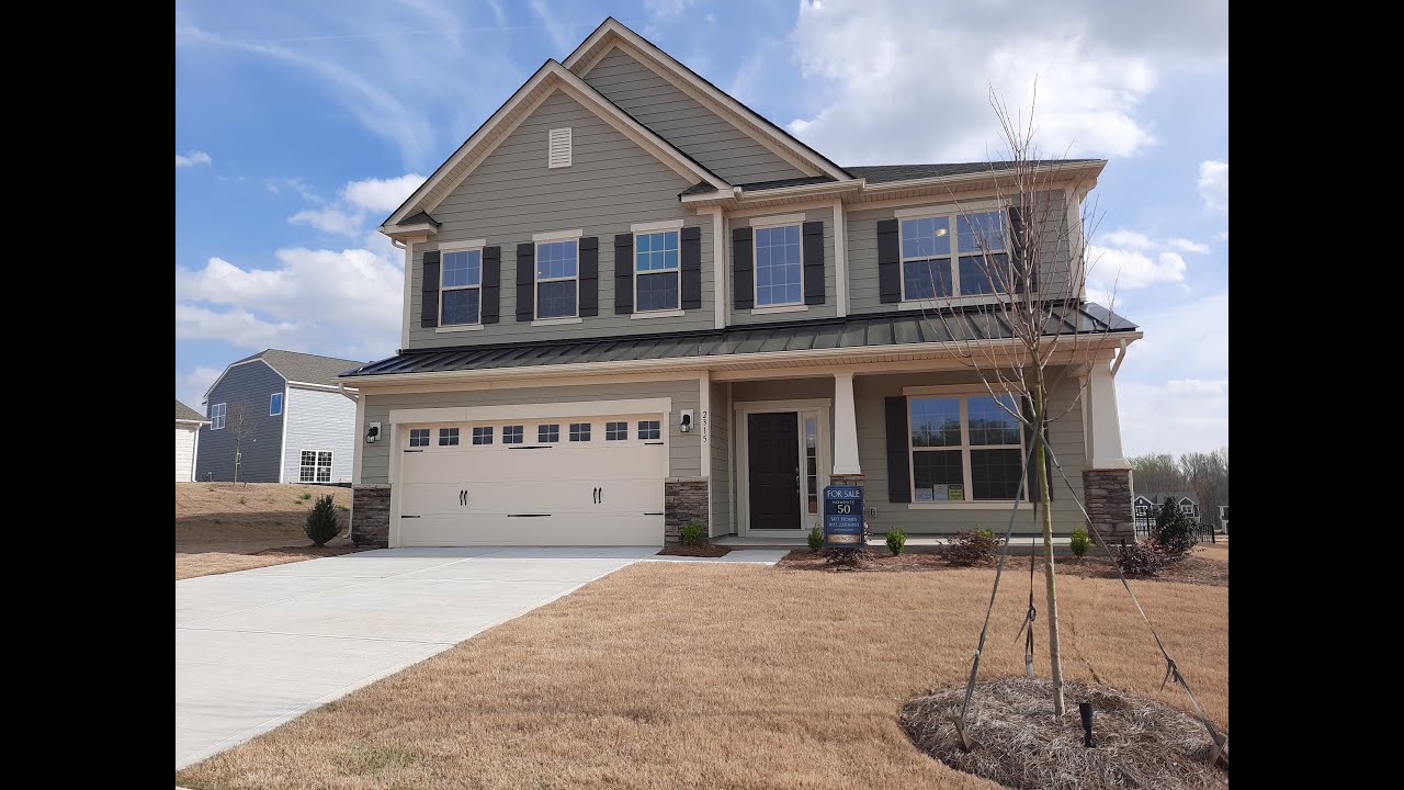 MI Homes Covington Indian Land SC new homes Sonoma plan YouTube