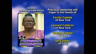 Mary Magdalene Calderon Charles long