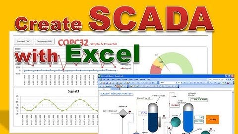 Create SCADA / HMI application from Excel 2010