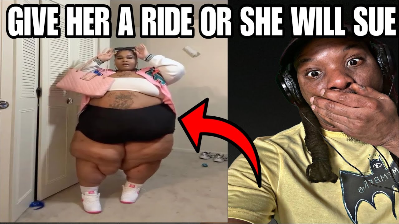 500-Pound Female Rapper Sues Lyft After Driver Refuses Ride! 🚨 - YouTube