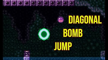 Super Metroid - Diagonal Bomb Jump - SPEEDRUN TIPS #9