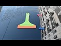 FOSHIO Window tinting tool kit, Double ended Mini PPF Squeegee,Silicon squeegee