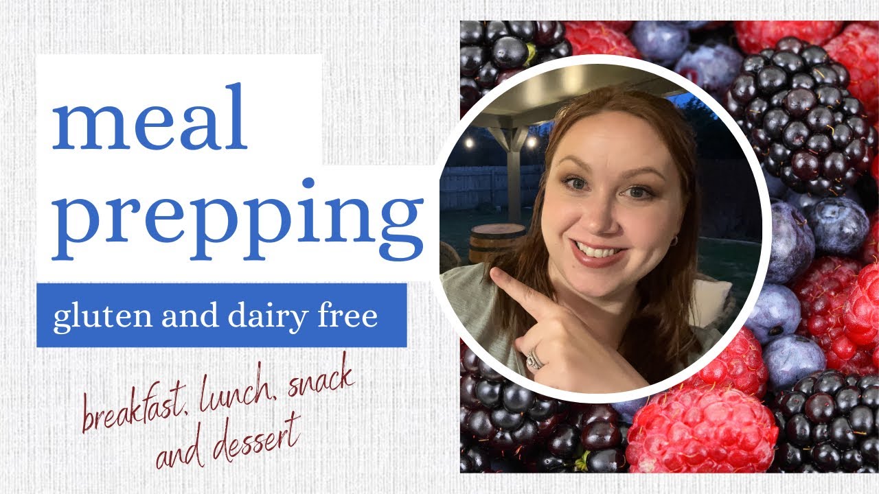 MEAL PREP GLUTEN AND DAIRY FREE Anti Inflammatory Menu. Breakfast