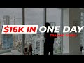 $1k to $16K IN ONE DAY TRADING FOREX