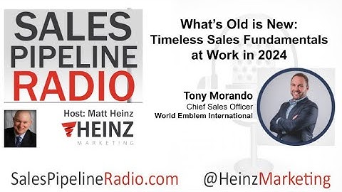 Sales Pipeline Radio - Matt Heinz & Tony Morando