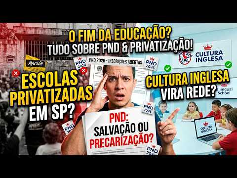 📉 DO CAOS AO LUCRO: TUDO SOBRE A PROVA NACIONAL DOCENTE E O SUCATEAMENTO DA EDUCAÇÃO PÚBLICA