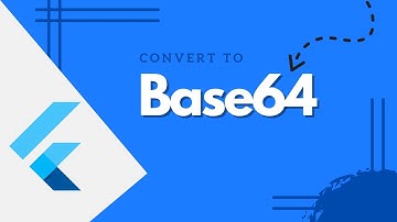 Flutter Convert an Image to Base64 Tutorial 2023