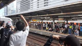 臨時列車ありがとうキハ85系南紀、名古屋駅発車