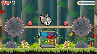 TOM vs DISCO BOSS FIGHT DEEP FOREST ALL LEVELS JERRY RUN screenshot 2