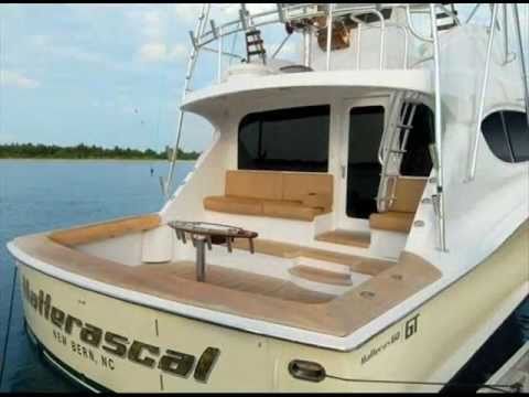 2012 Hatteras 60' Convertible Sales "Be Her First " - YouTube