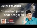 YUSUF MANSUR, BENARKAH MEMALAK JAMAAH ?