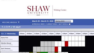 How to Make an Online and E-Tutoring Appointment