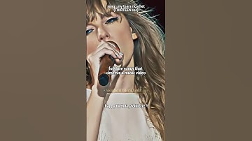 folklore songs that deserve a music video | #taylorswift