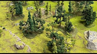 How to make a realistic forest board  Wargaming scenery