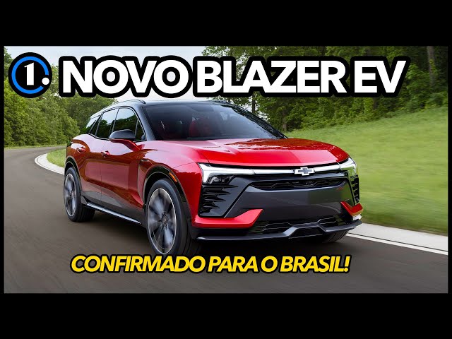 Confirmado para o Brasil, novo Chevrolet Blazer EV é revelado