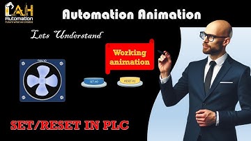 SET RESET LADDER LOGIC ANIMATION | SET RESET EXPLAINED