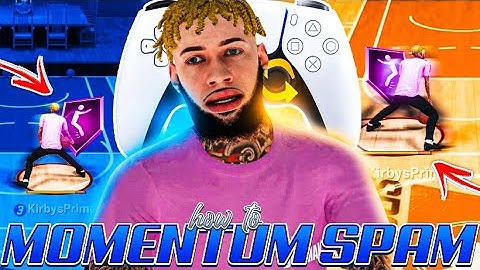 HOW TO MOMENTUM SPAM IN NBA 2K22! THE ULTIMATE DRIBBLE GOD TUTORIAL HOW TO MOMENTUM SPAM IN NBA 2K22