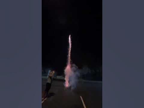 set off car alarms doing fireworks….oops😂 #funny #car #alarm #shorts #