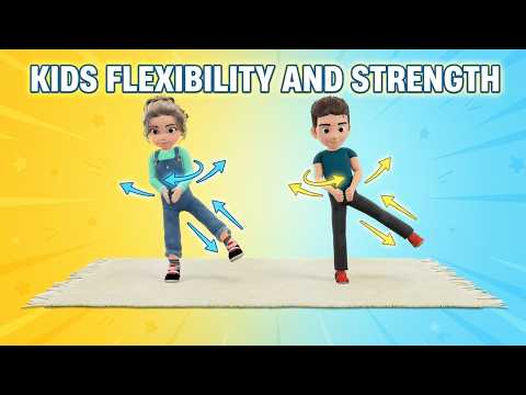 Kids Flexibility & Strength: 20 Min Body Control Workout