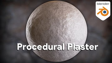 Procedural Plaster Material (Blender Tutorial)