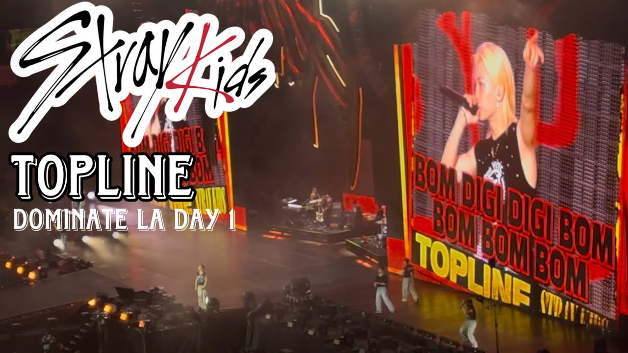 STRAY KIDS Topline at SoFi Stadium ☆ DominATE LA Day 1