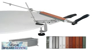 VEVOR Knife Sharpener Kit 360° Rotation Flip Fixed Angle Knife Sharpening System Review