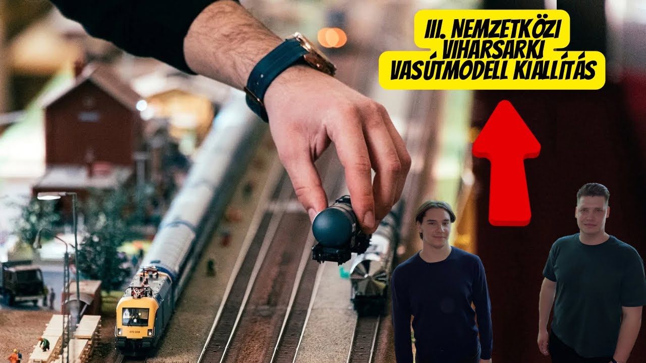 Több TÍZMILLIÓ FORINT 150 méteren! Vasútmodell kiállításon jártunk Békéscsabán!