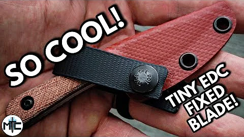 Unboxing A SUPER COOL Mini EDC Fixed Blade