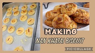 Quick Recipe Homemade Naan Khatai Biscuit Banane Ka Tarika || kitchen Tasty Vlog #kitchentastyvlog