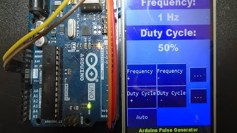Arduino Pulse Generator