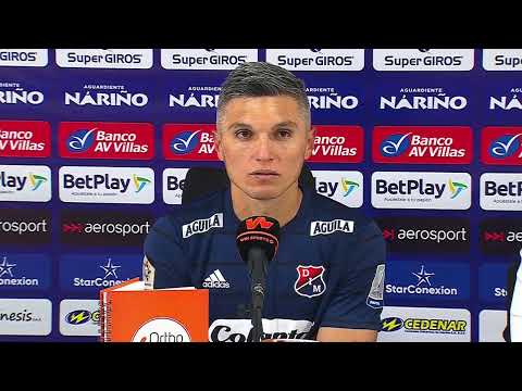 Rueda de prensa Medellín tras su partido con Pasto