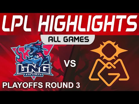 LNG vs OMG Highlights ALL GAMES LPL Spring Playoffs R3 2023 LNG Esports vs Oh My God by Onivia