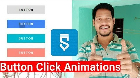 button click animations project in sketchware pro #AndroidAppdeveloper #sketchware #Aauraparti