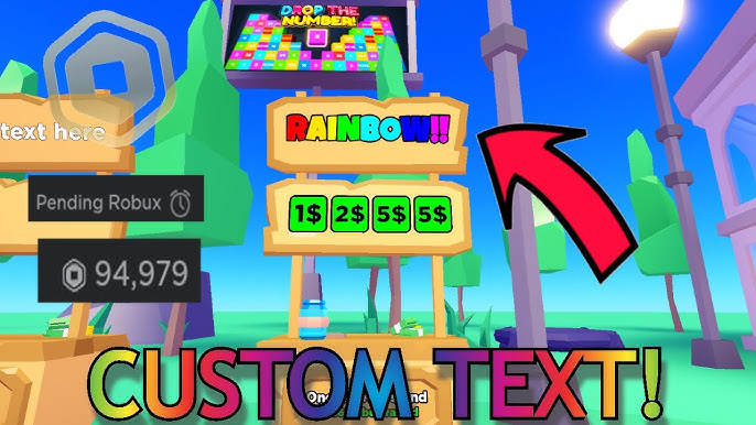 How to Get Custom Text in Pls Donate