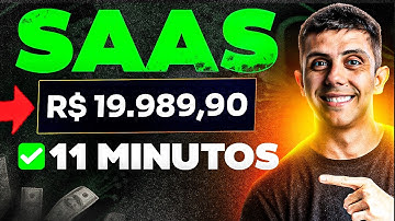 COMO CRIAR UM MICRO SAAS COM IA EM 11 MINUTOS (já VALIDADO e com 100% de Comissão) - Passo a Passo