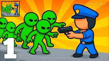 Infector Sniper 3D - Gameplay Walkthrough Part 1 - One Shot Outbreak Begins (Android, iOS)