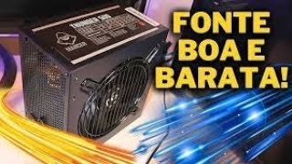 Fonte Fortrek 500W Crusader é Boa e Ruim ao mesmo tempo