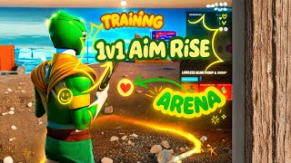1v1 AIM RISE - 200HP TRAINING ARENA fortnite