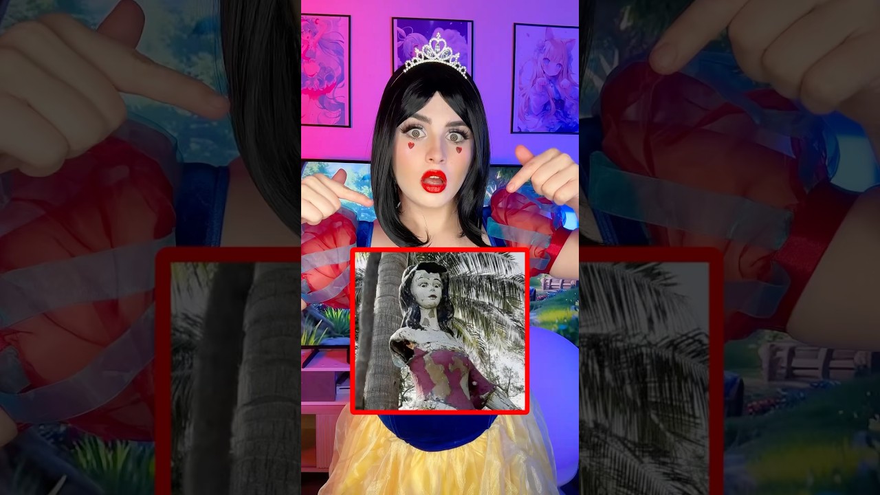 Esta ATERRADORA ESTATUA de BLANCA NIEVES está EMBRUJADA!! 😱🍎😈