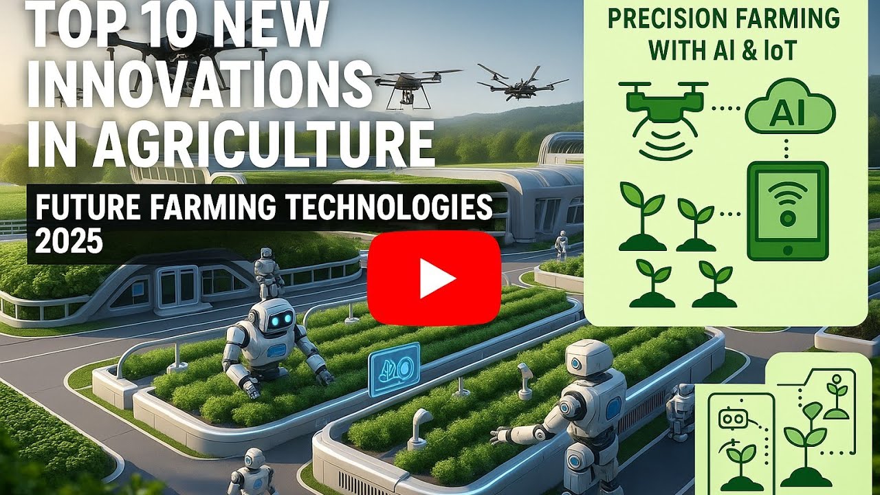 Top 10 New Innovations in Agriculture | Future Farming Technologies ...