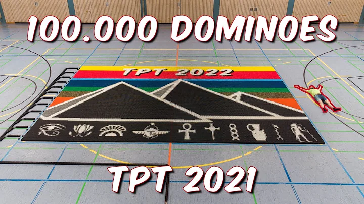 Domino Chain - 100,000 Dominoes GONE in Seconds! TPT 2021