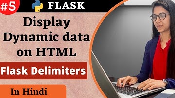 Flask Jinja template delimiters [hindi] | flask tutorial#5 #codewithsheetal #coder