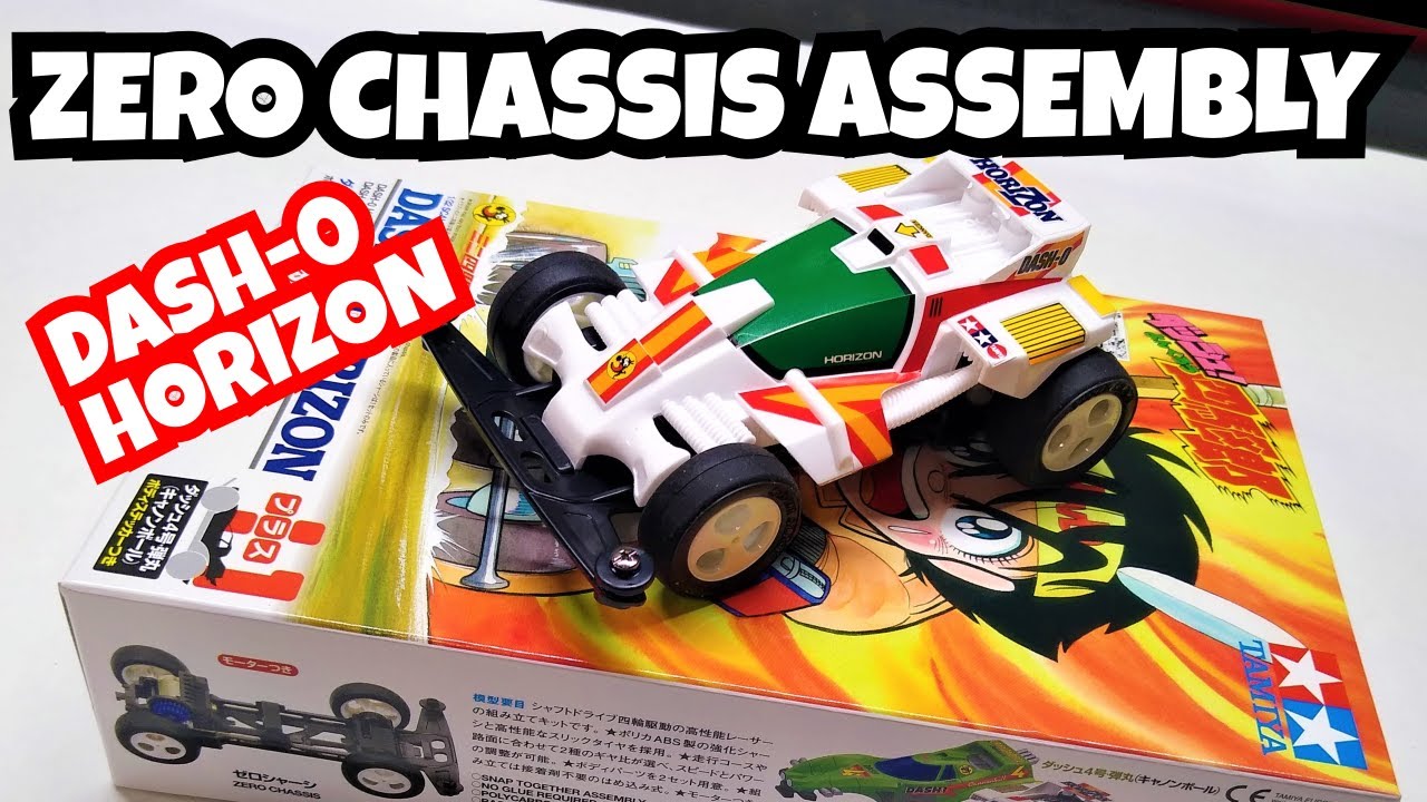 Tamiya Mini 4WD Zero chassis assembly - Dash-0 Horizon